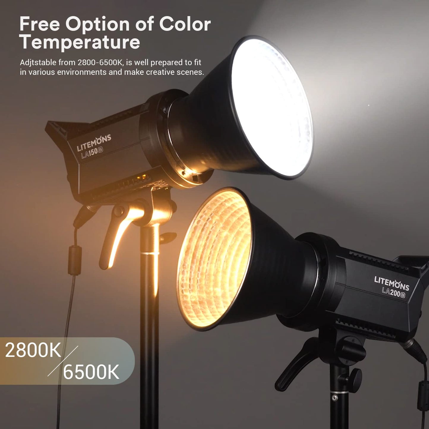 Vexora LED Studio Video Light 150W Continuous