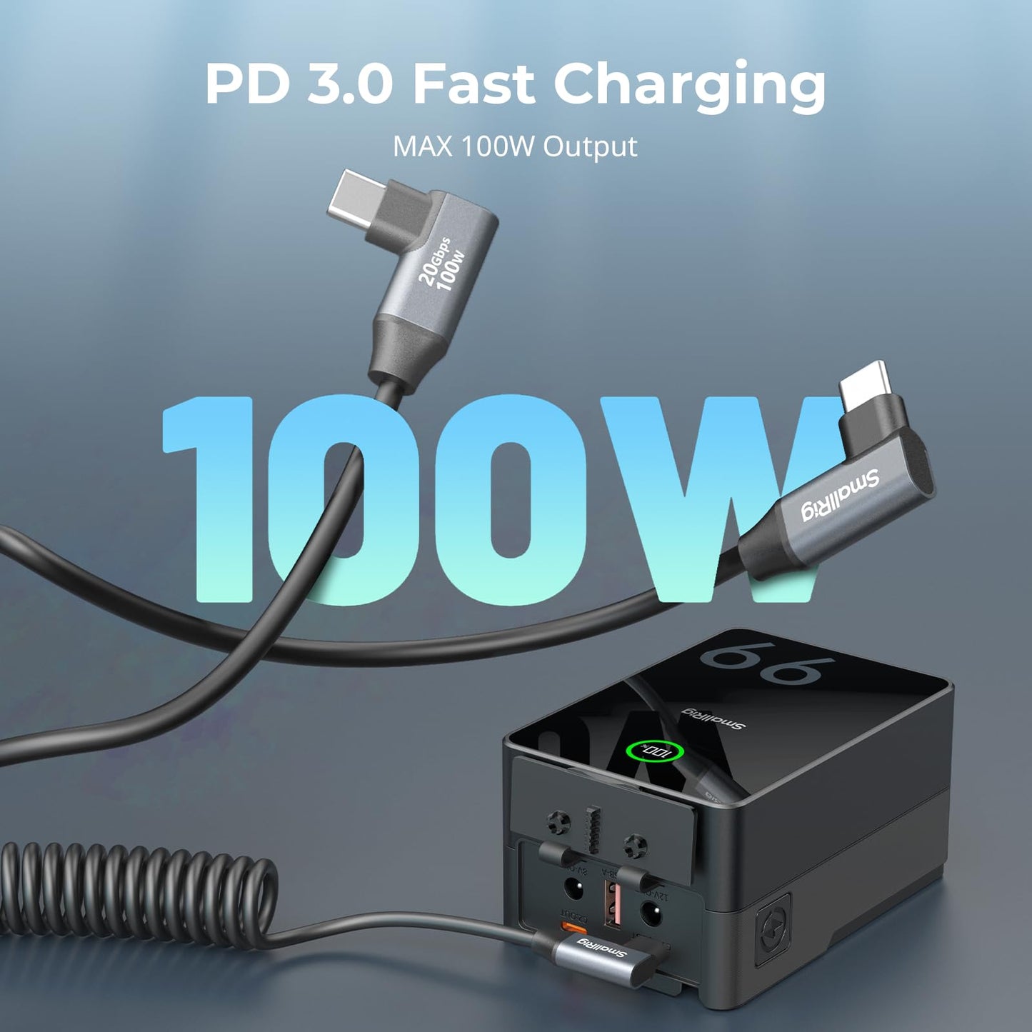 SMALLRIG USB C to USB C Data Cable