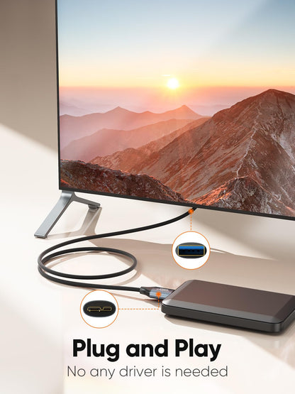 Vexora USB-C to Micro-B Drive Cable 5Gbps