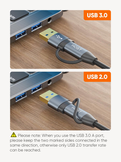 Vexora USB-C to Micro-B Drive Cable 5Gbps