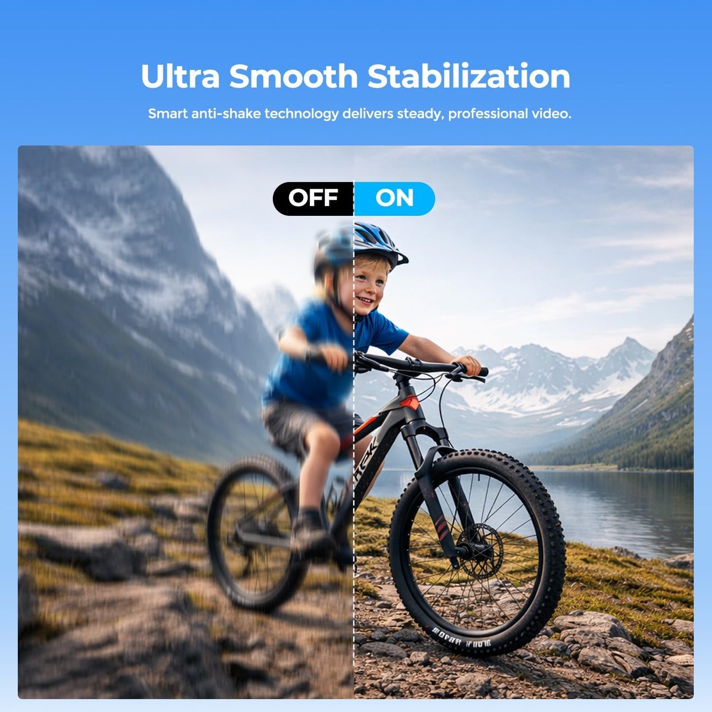 Portable POV Action Camera for Cycling and Outdoor Use