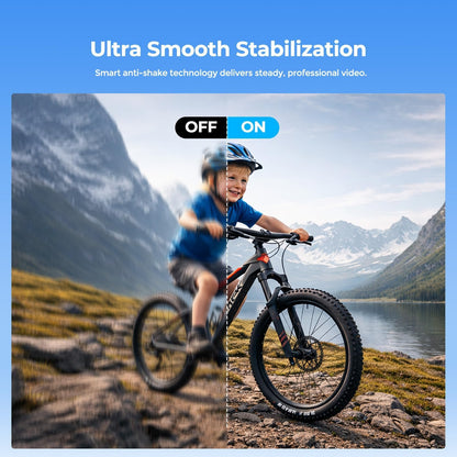 Portable POV Action Camera for Cycling and Outdoor Use