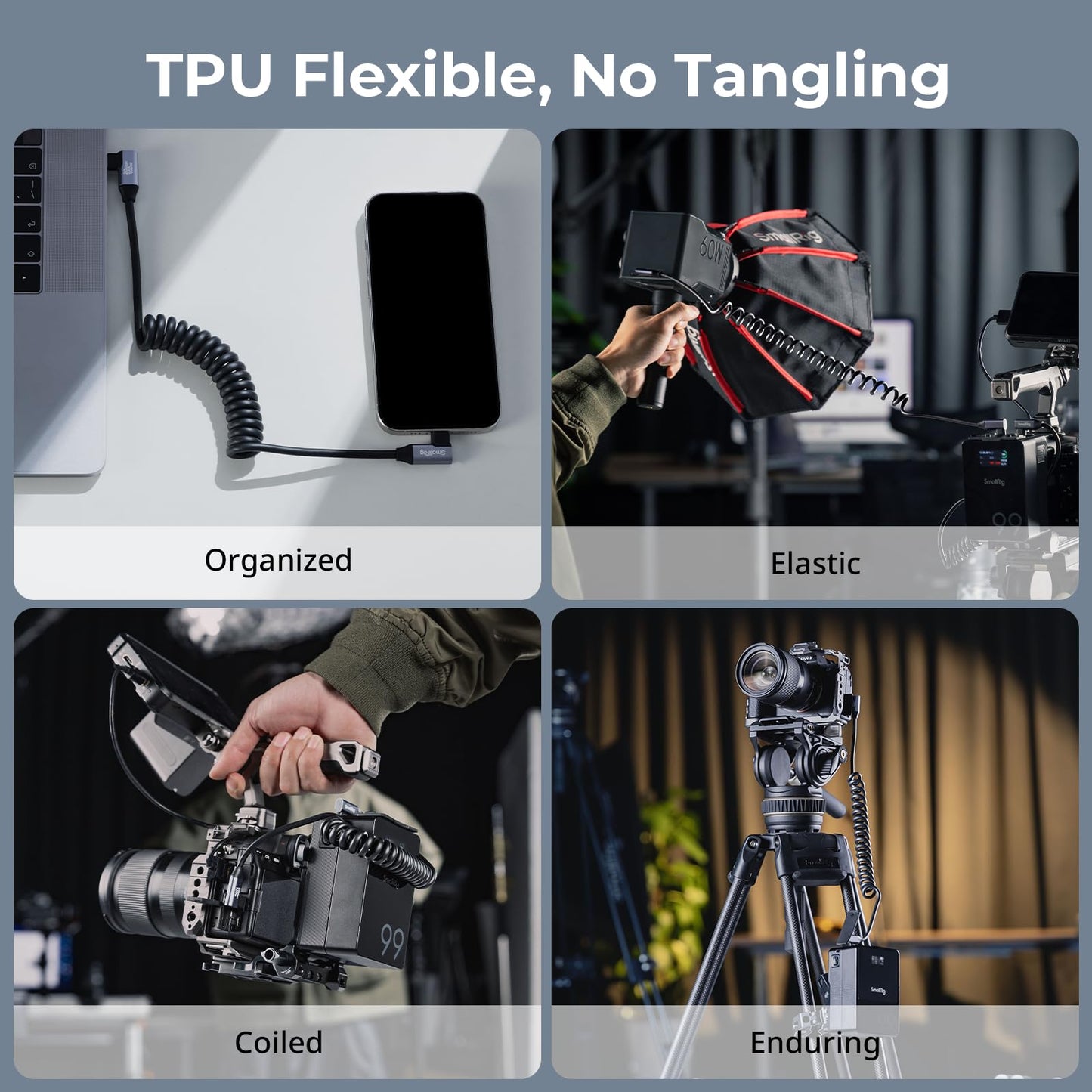 SMALLRIG USB C to USB C Data Cable