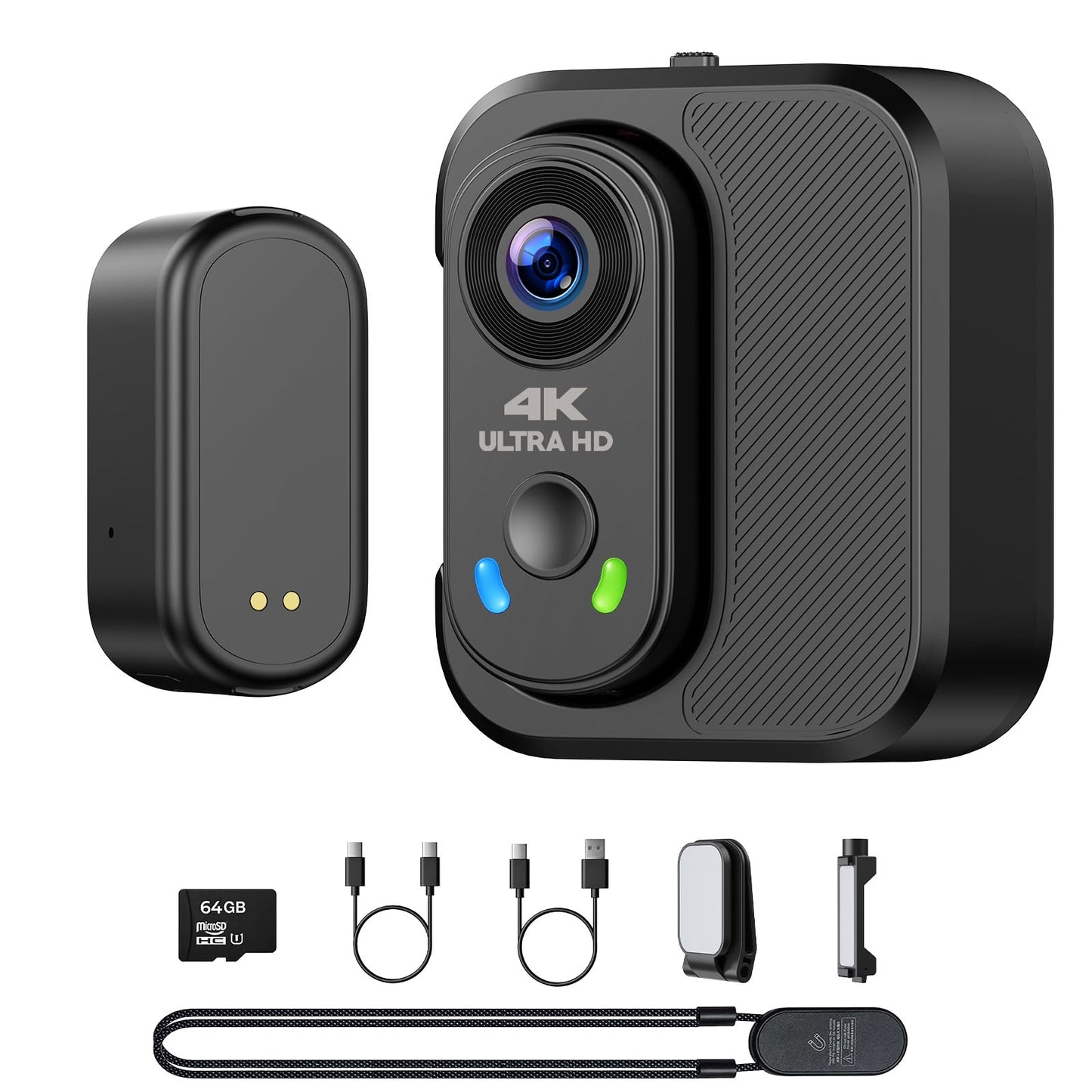 Portable POV Action Camera for Cycling and Outdoor Use