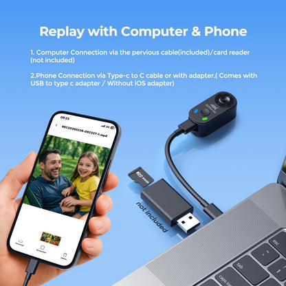 Portable POV Action Camera for Cycling and Outdoor Use