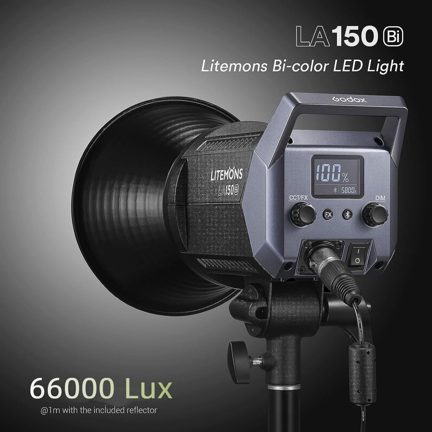 Vexora LED Studio Video Light 150W Continuous