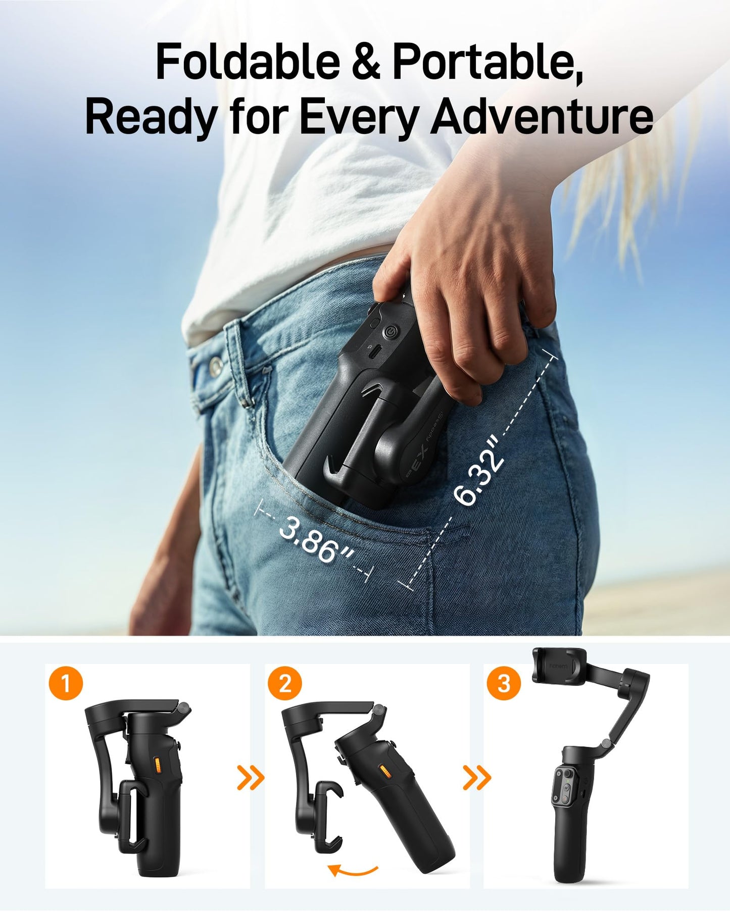 hohem iSteady x3se Gimbal Stabilizer