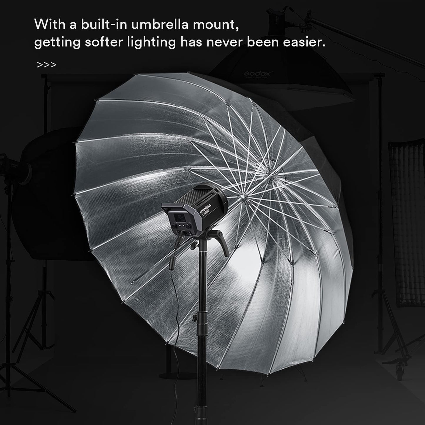 Vexora LED Studio Video Light 150W Continuous