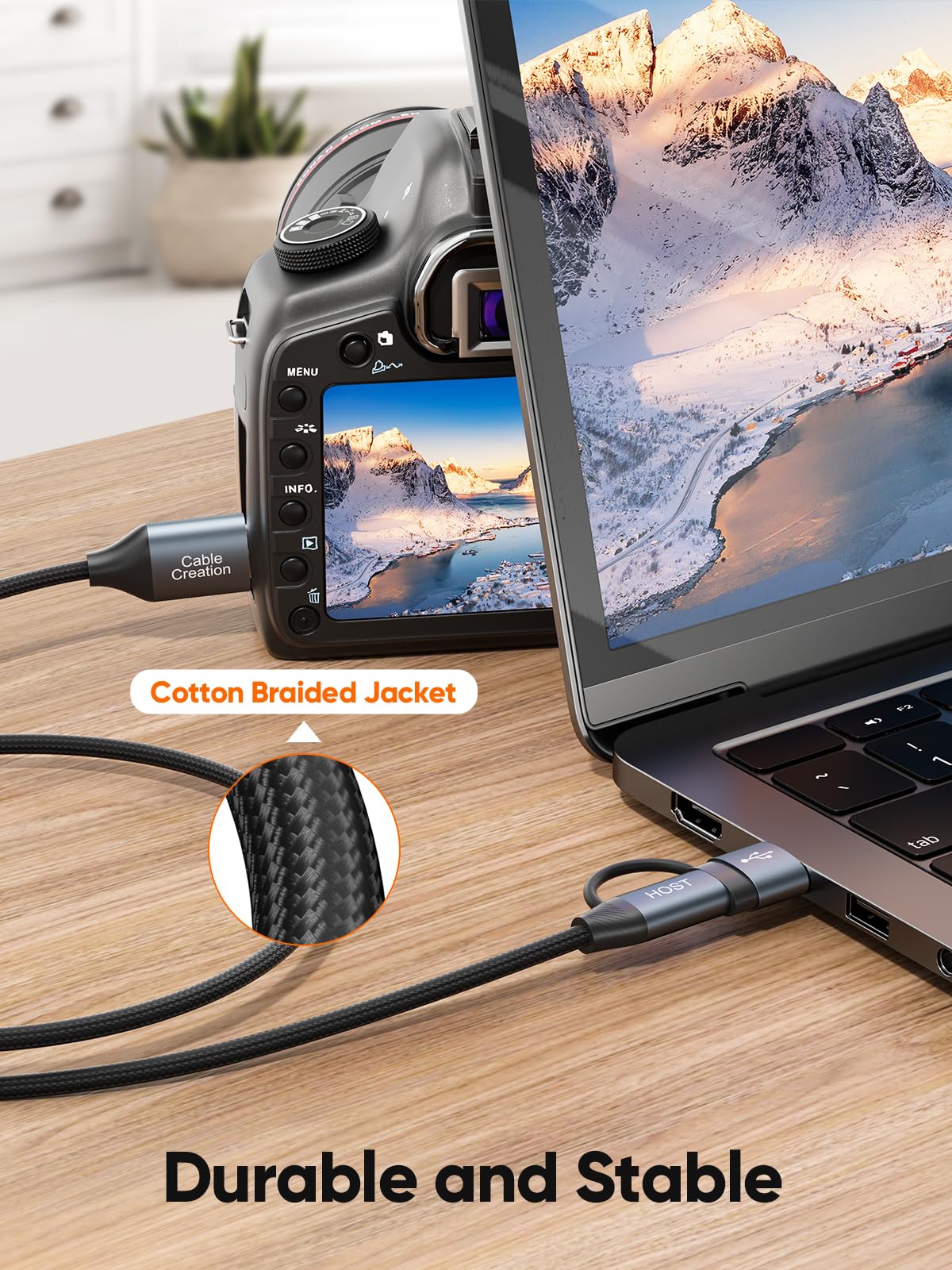 Vexora USB-C to Micro-B Drive Cable 5Gbps